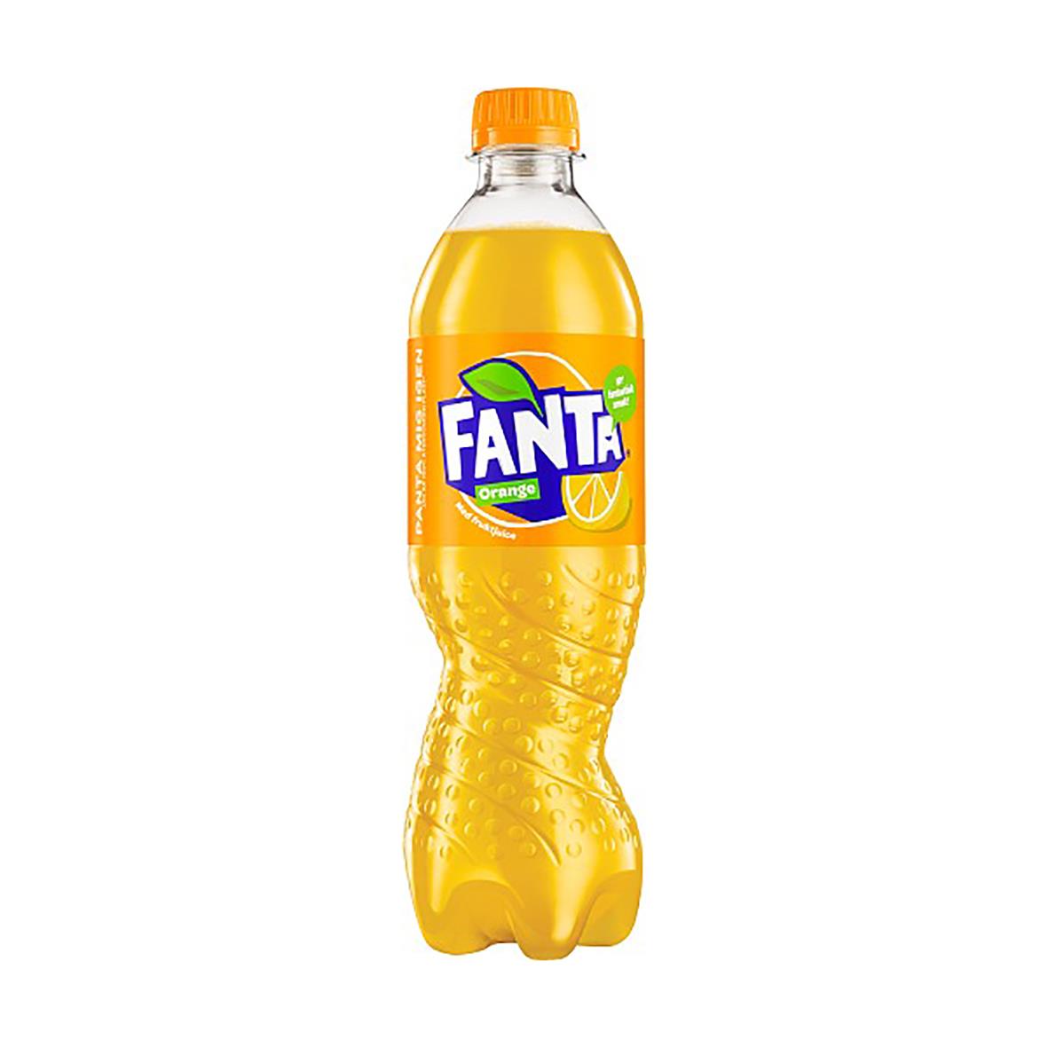 Läsk Fanta Orange PET 50cl 24/fp inkl pant 74030102