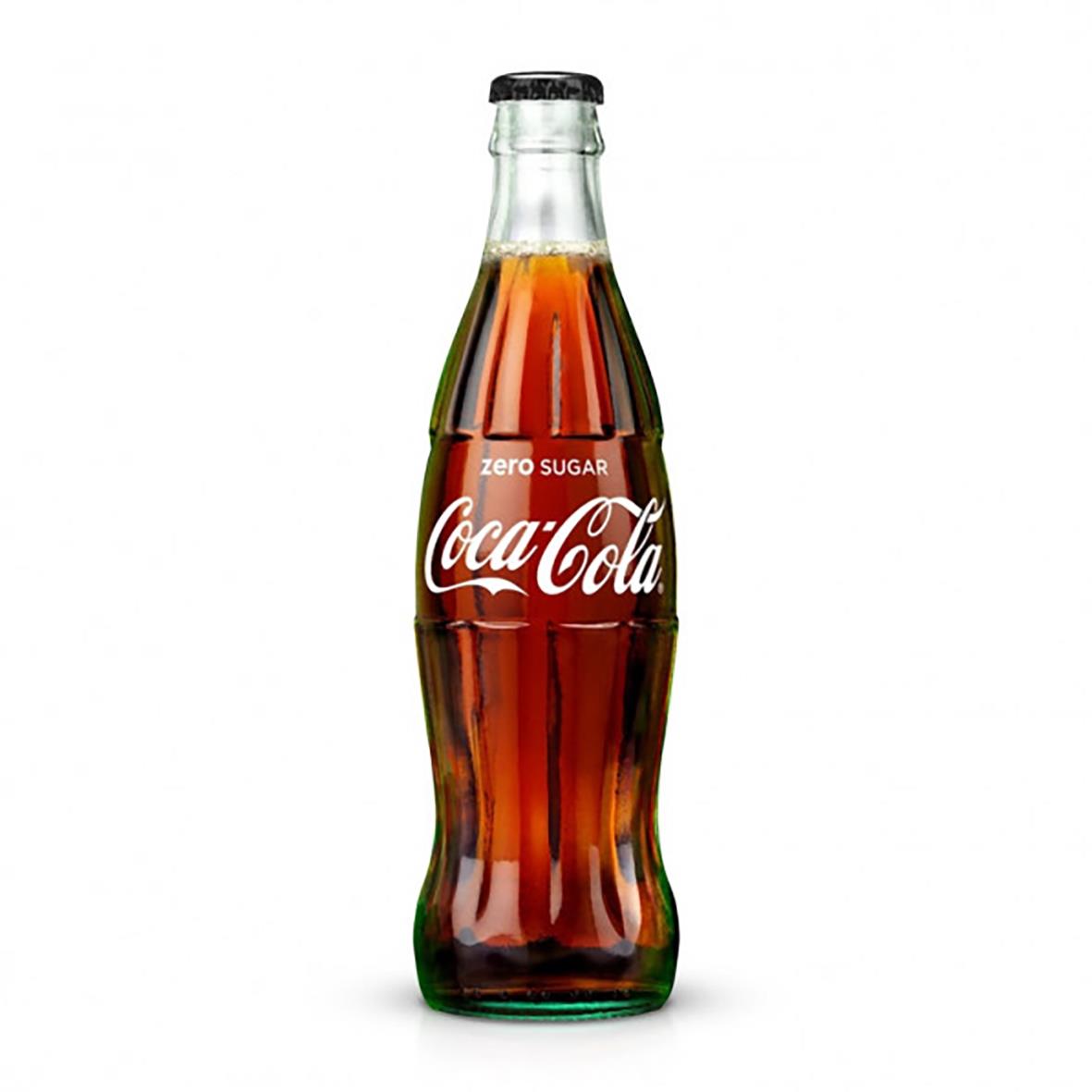 Läsk Coca-Cola Zero glasflaska 33cl 24/fp inkl pant 74030109
