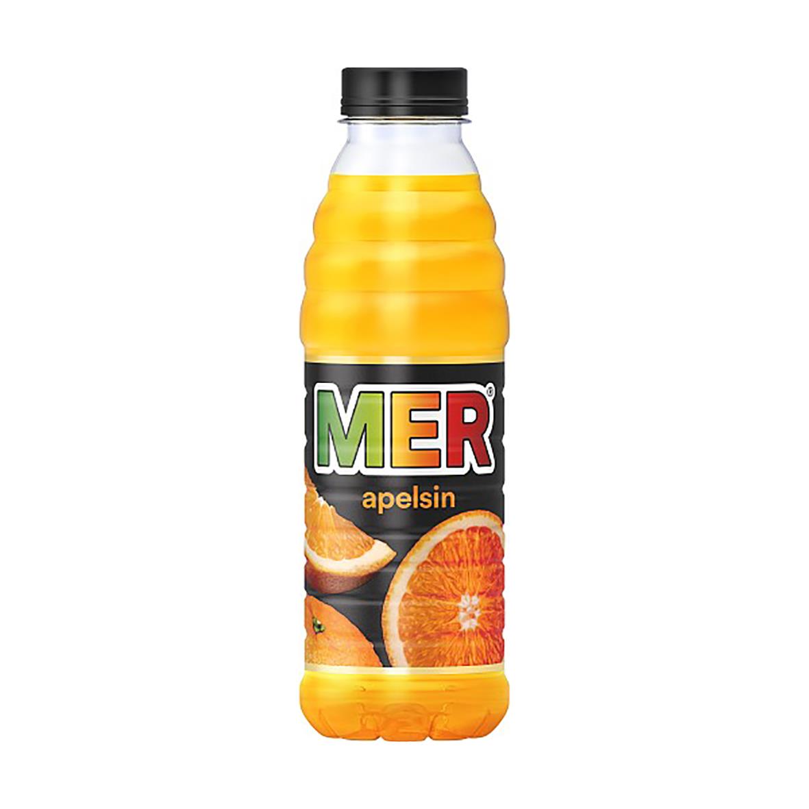Fruktdryck Mer Apelsin PET 50cl 12/fp inkl pant 74030113