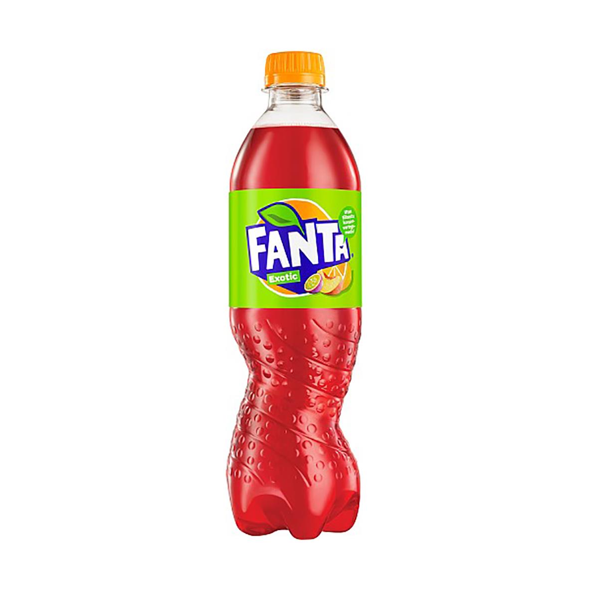 Läsk Fanta Exotic PET 50cl 24/fp inkl pant 74030119