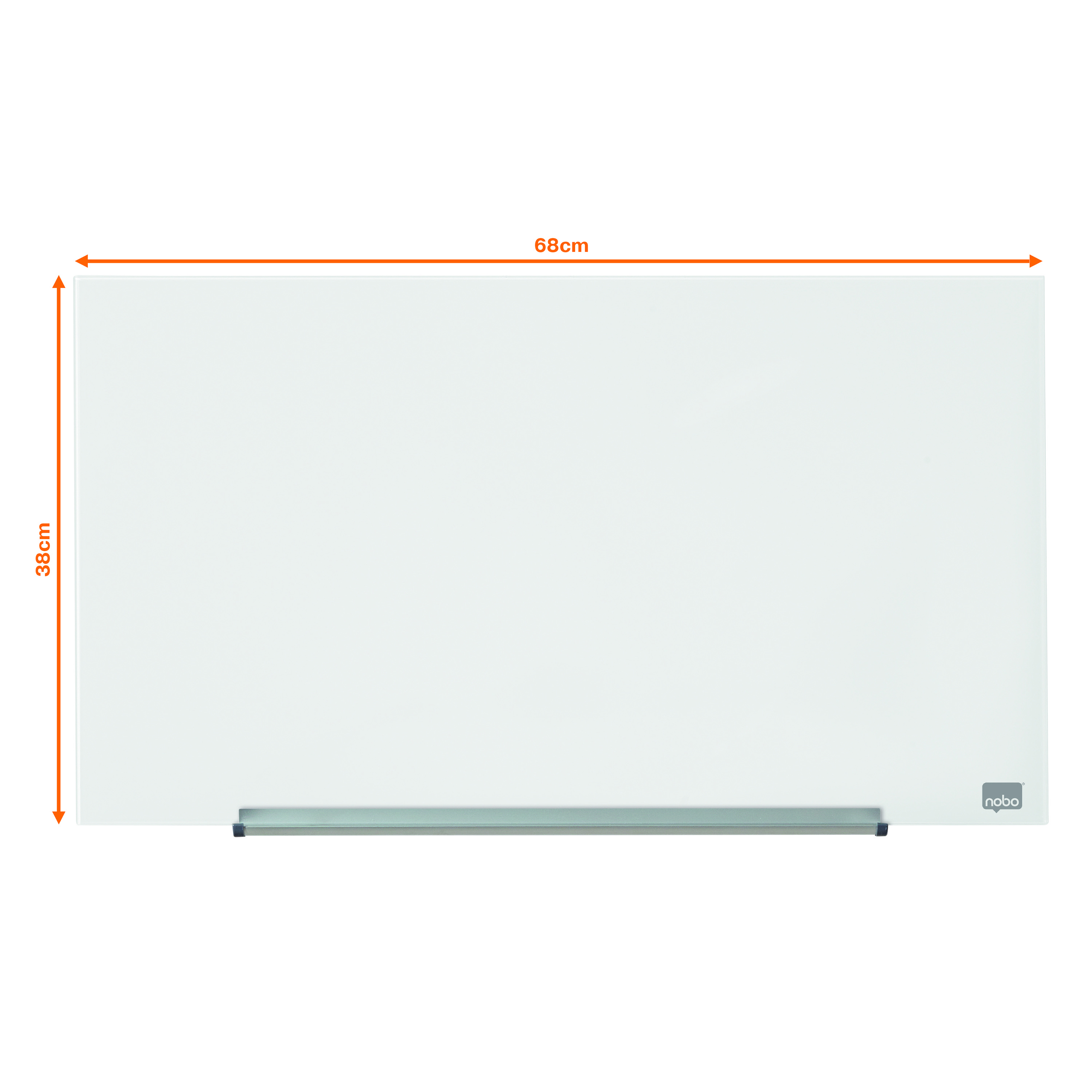 Glastavla Nobo Impression Pro 31" vit 677x381mm 75010275_5