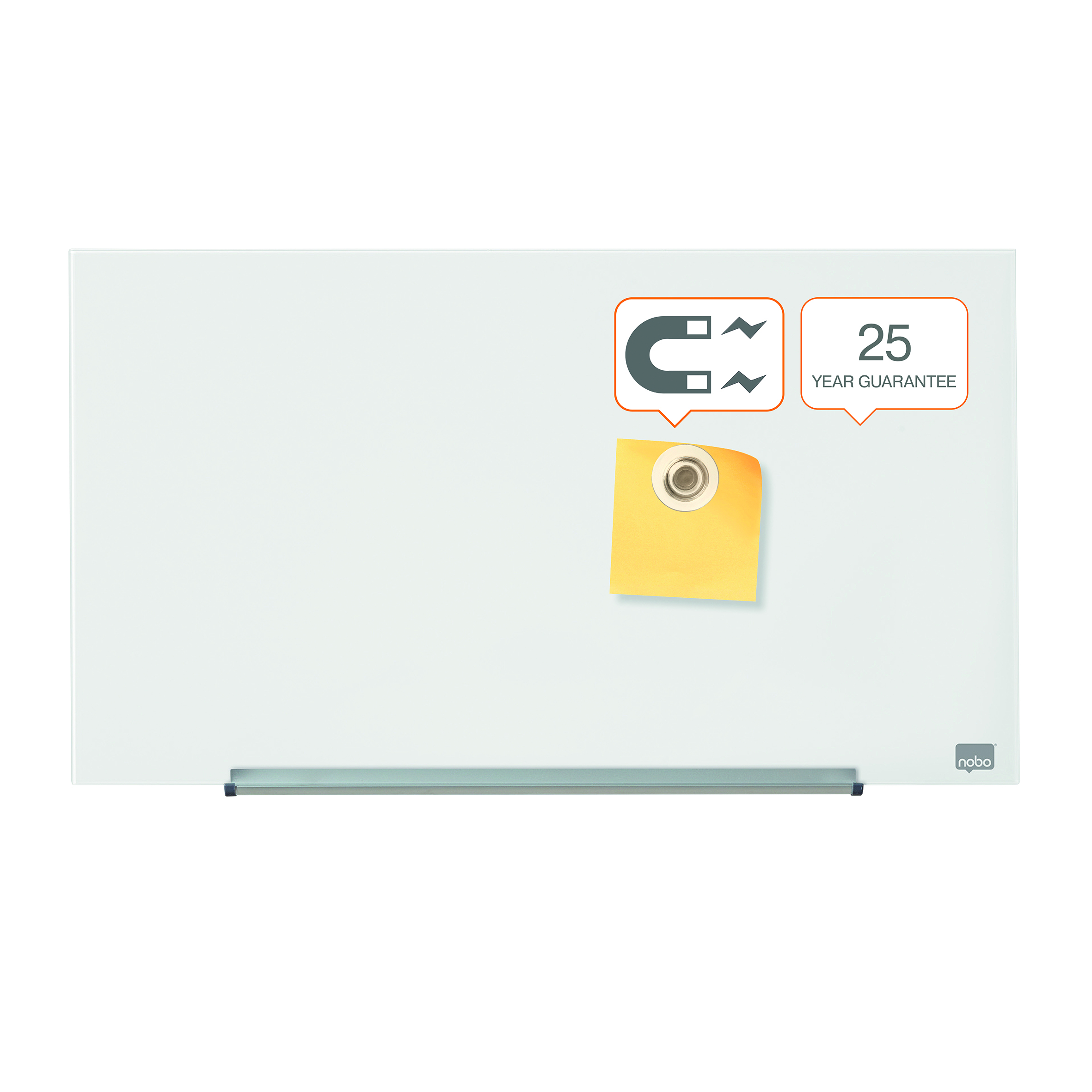 Glastavla Nobo Impression Pro 31" vit 677x381mm 75010275_7