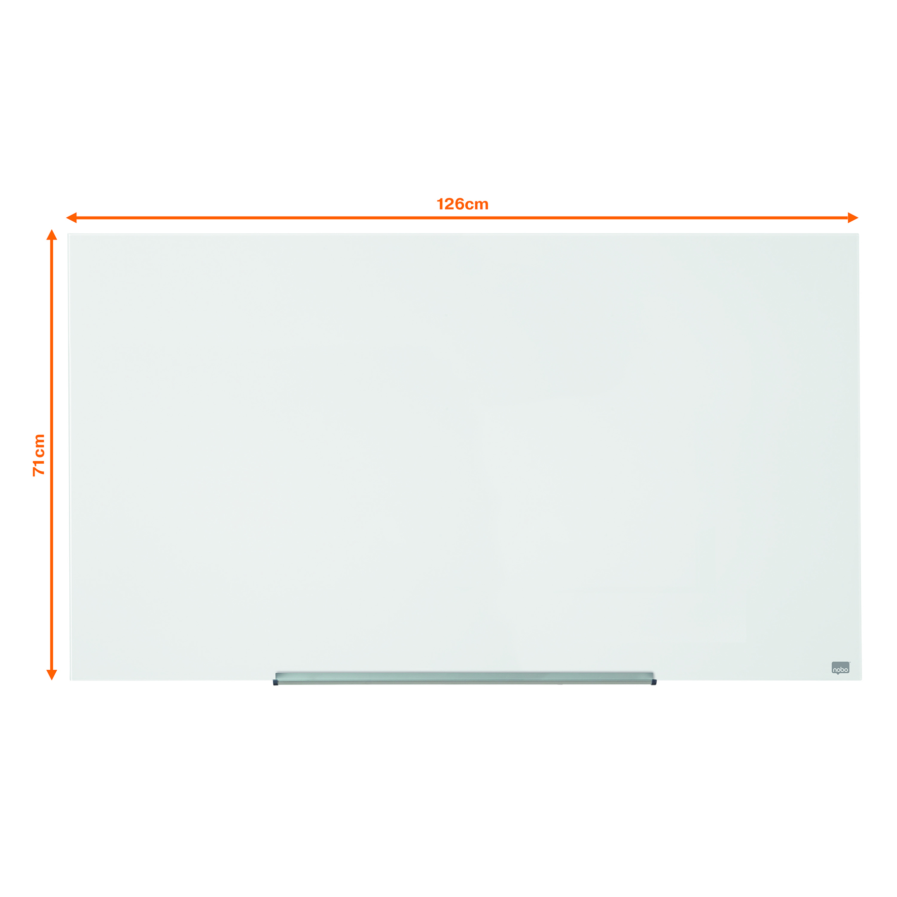 Glastavla Nobo Impression Pro 57" vit 1260x711mm 75010277_5