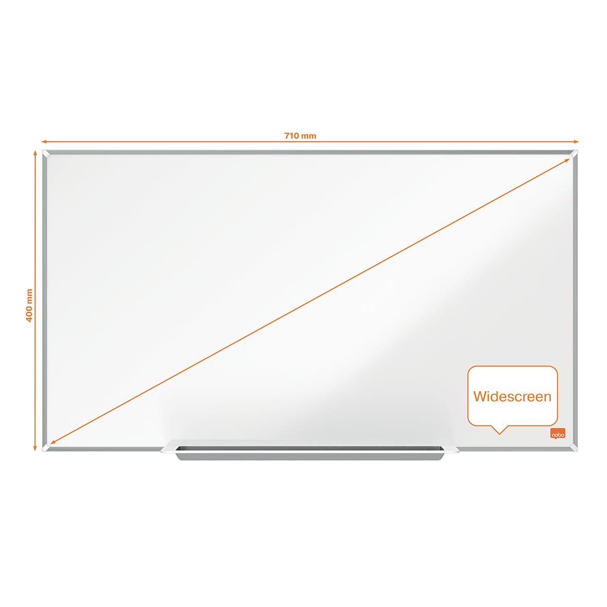 Whiteboardtavla Nobo Impression Pro Widescreen Emalj 71x40cm 75010498_5