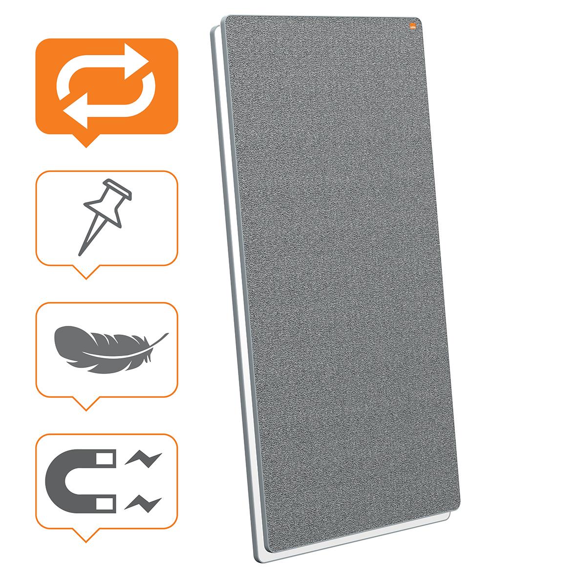 Whiteboard- /Anslagstavla Nobo Move & Meet Extratavla 75010513_3