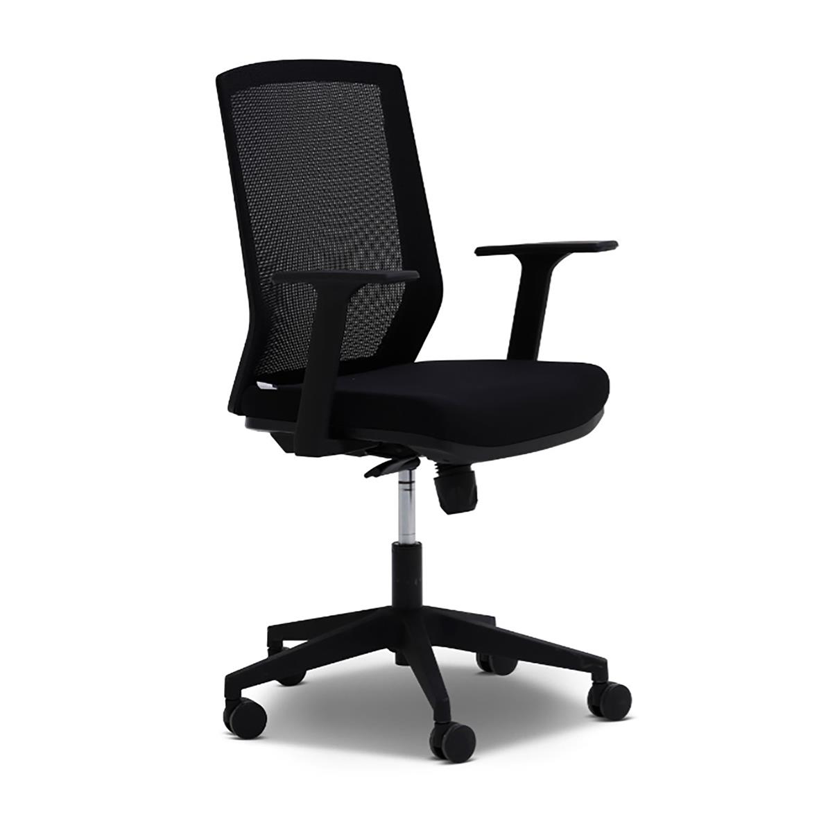 Kontorsstol AllOffice Basic Svart 76080154_1