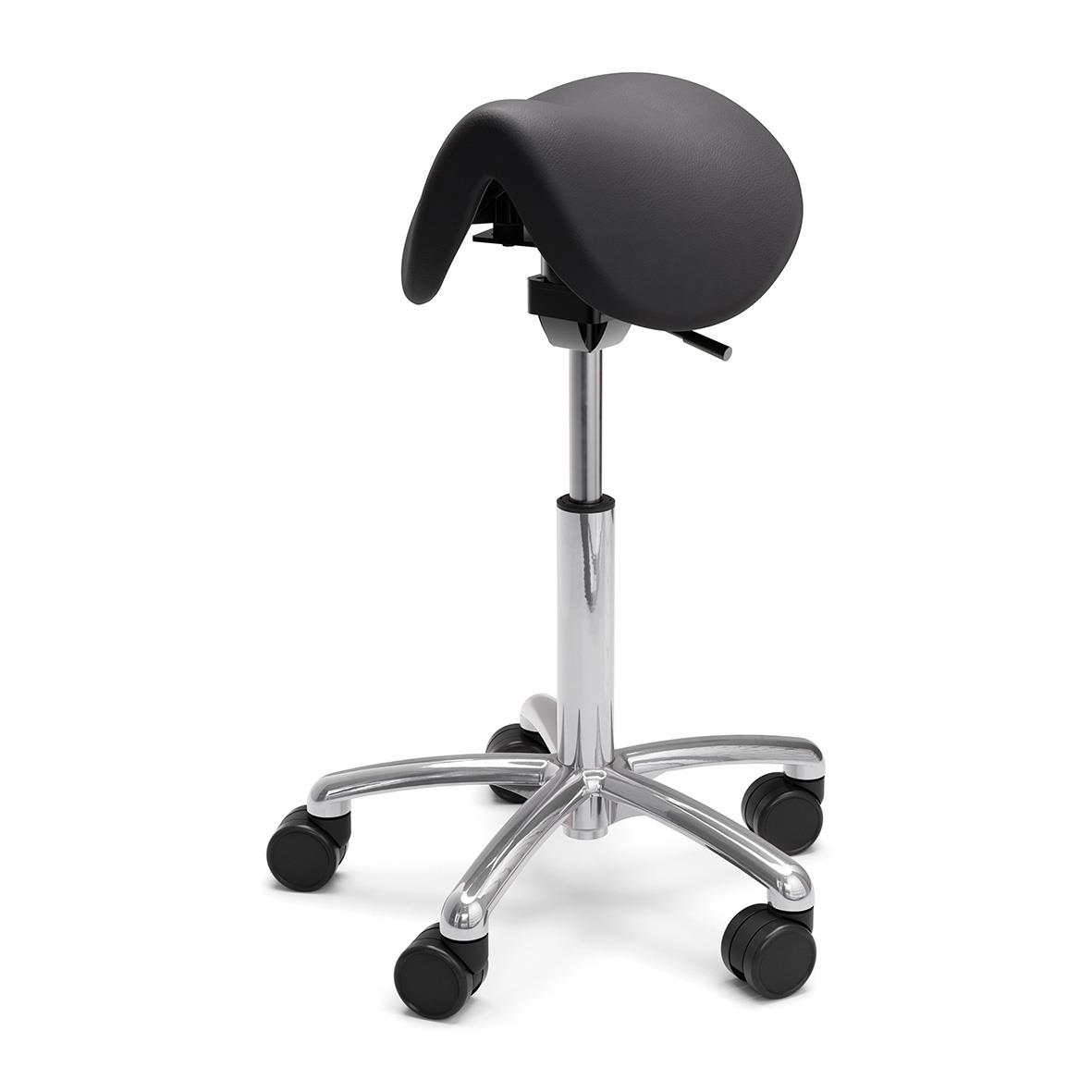 Sadelstol Officeline Polo S Aktiv Svart Konstläder 76080159