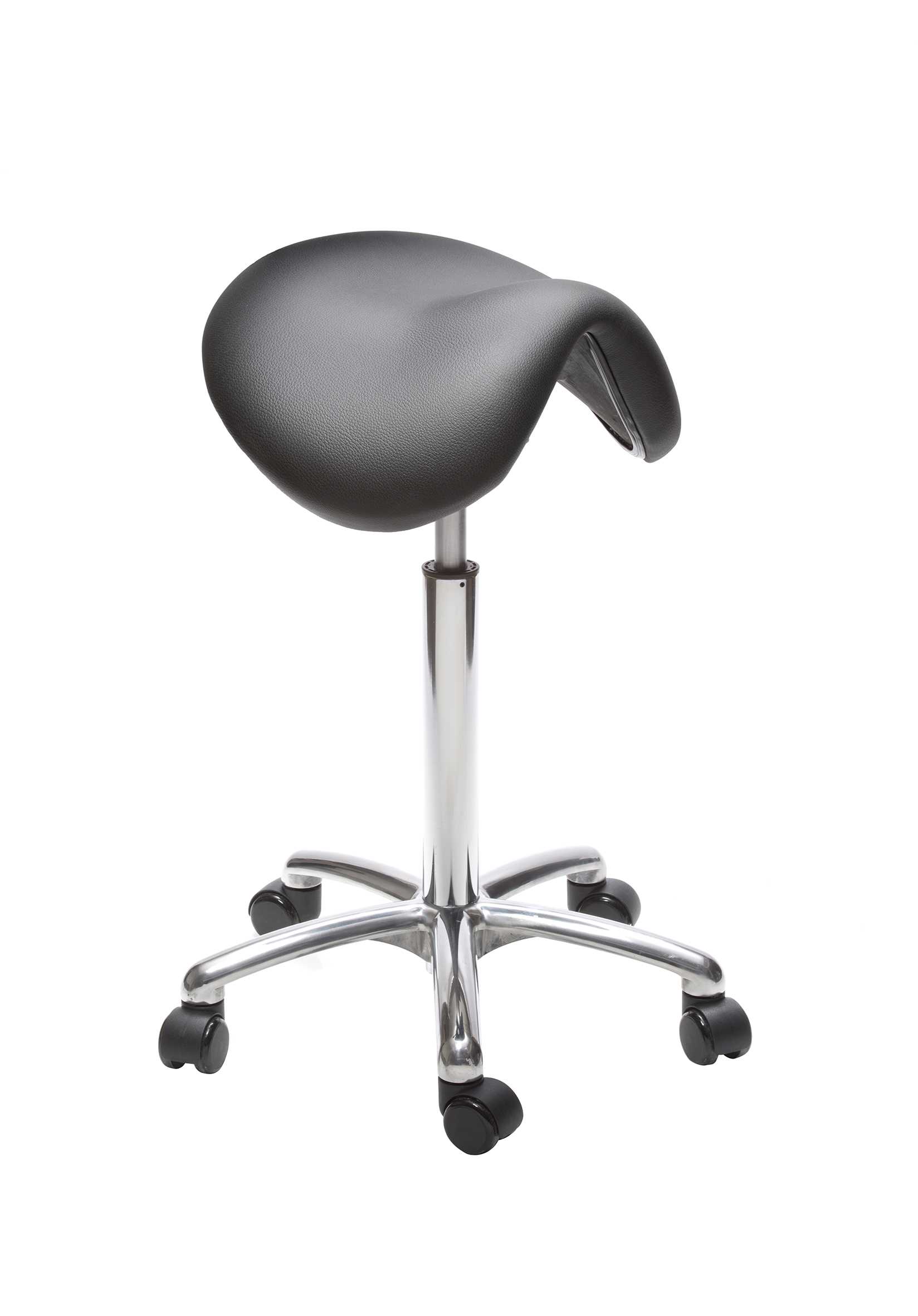Sadelstol Officeline Polo M Std Svart Konstläder 76080164