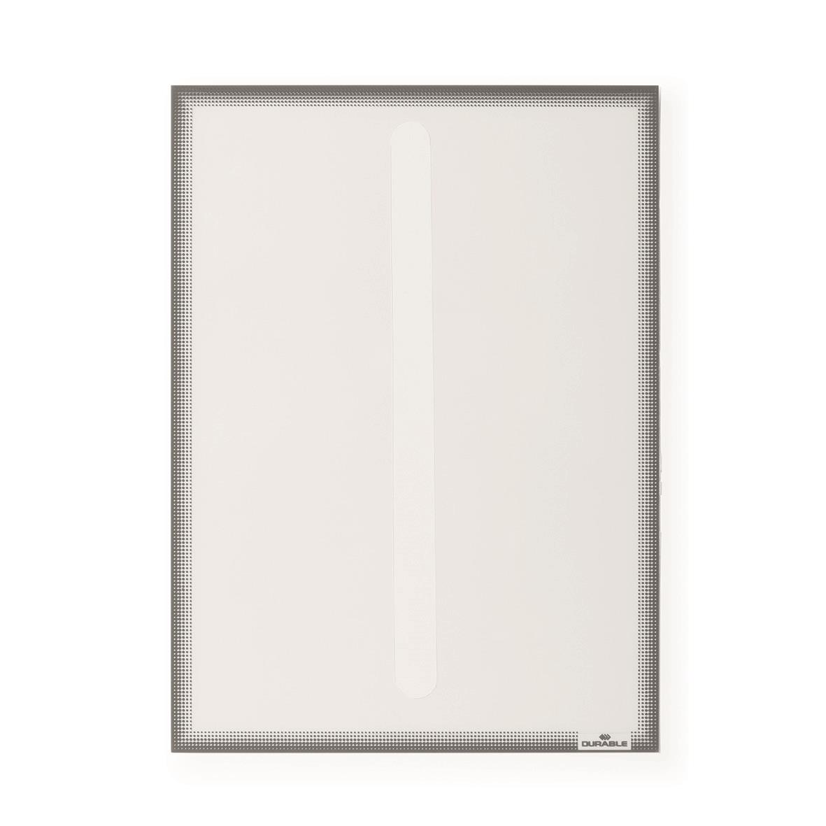 Infoficka Durable Statisk 5014-57 grå A4 85011763_1