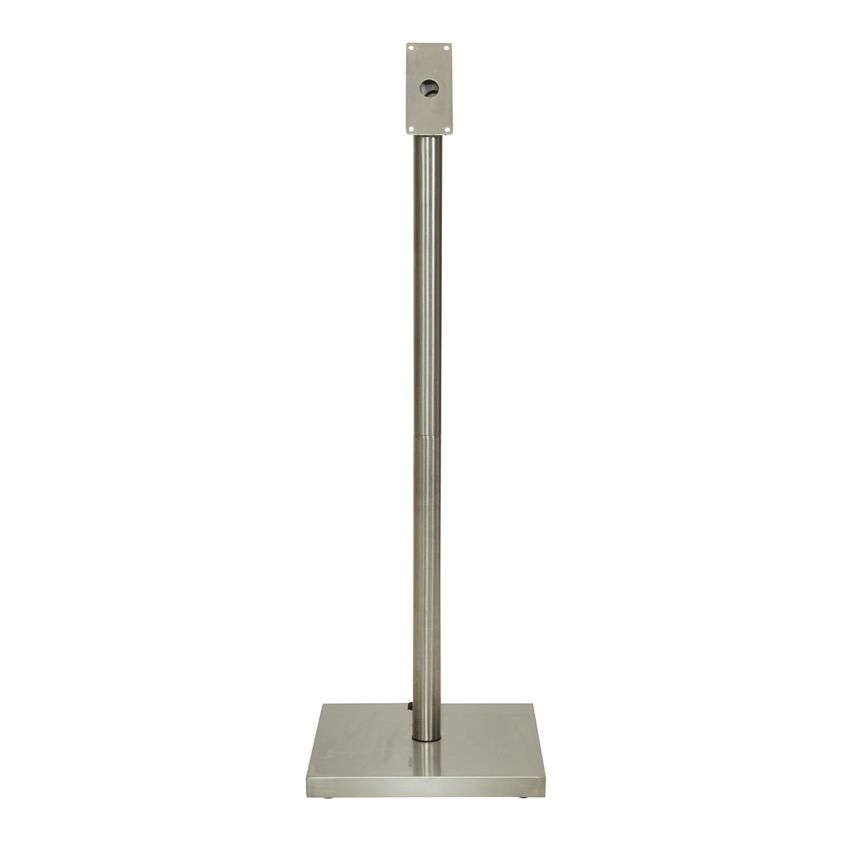 Stolpe + Fot Till Informationsställ LED Securit Rostfritt Stål 125cm 85011771_1