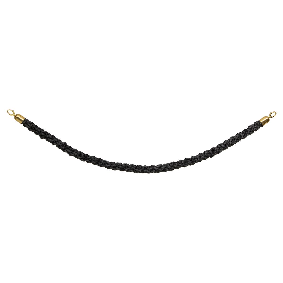 Avspärrningsrep Securit Flätat Svart 150cm 85011776_1