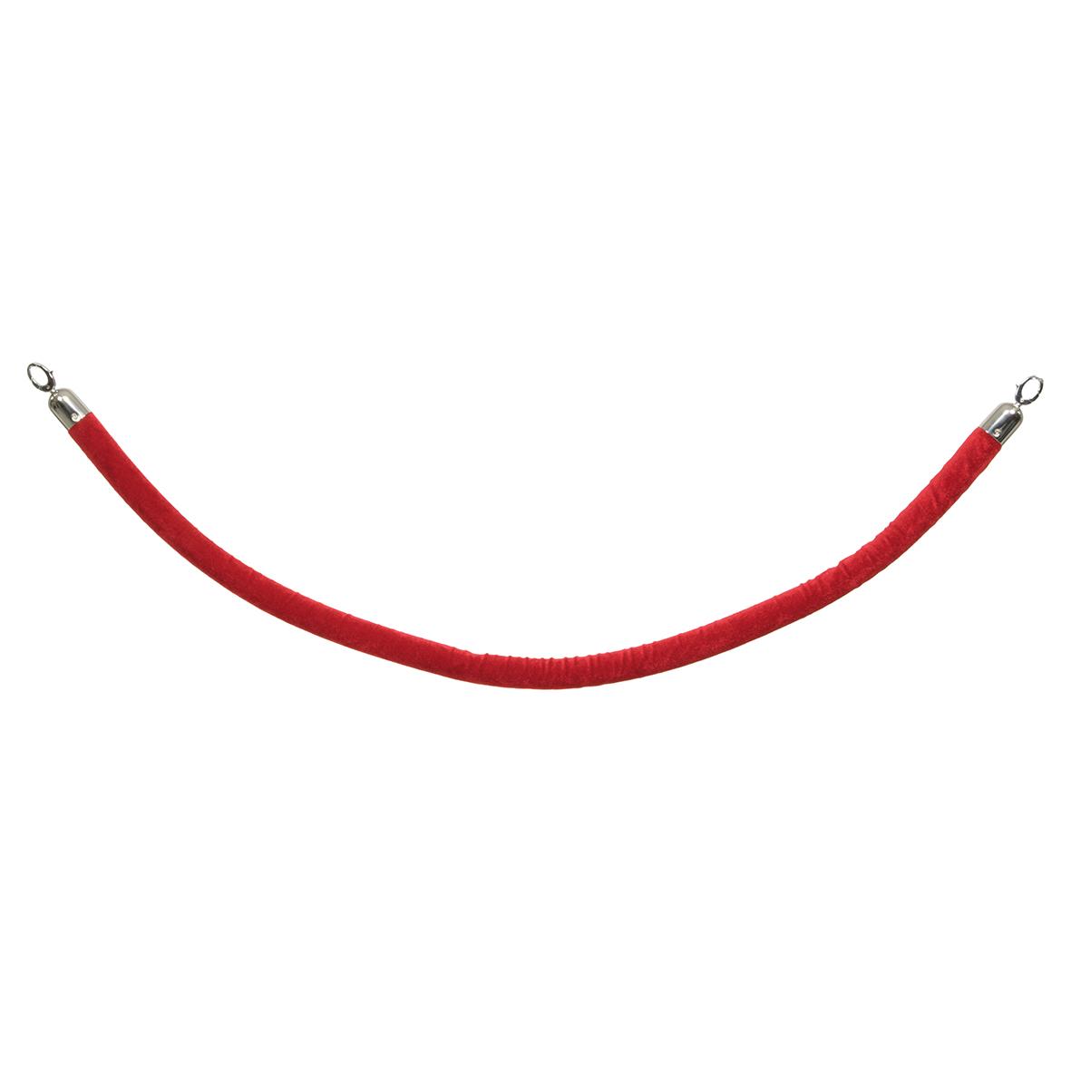 Avspärrningsrep Securit Sammet Röd 150cm 85011780_1