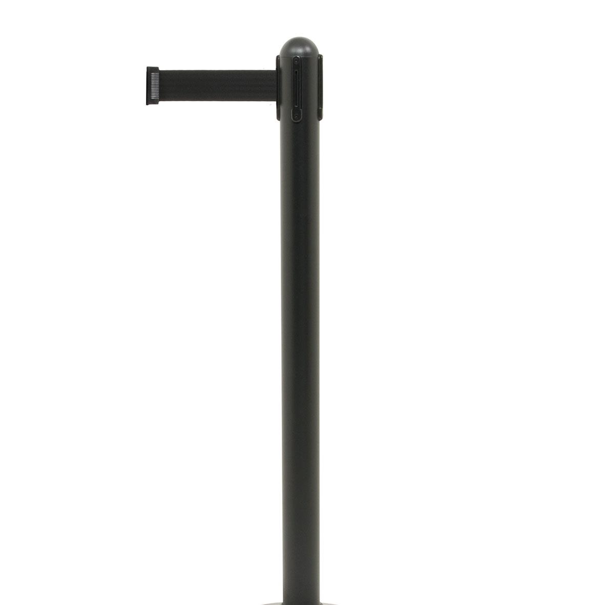 Avspärrningsstolpe Securit Ink Indragbar Nylonrem Svart 210cm 85011784_1