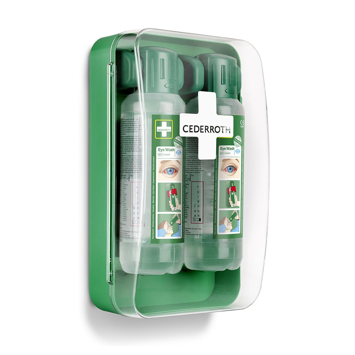 Ögonduschskåp Cederroth Inkl 2 flaskor á 500ml 86010036_2