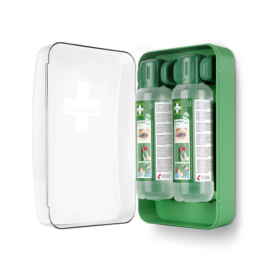 Ögonduschskåp Cederroth Inkl 2 flaskor á 500ml 86010036_3