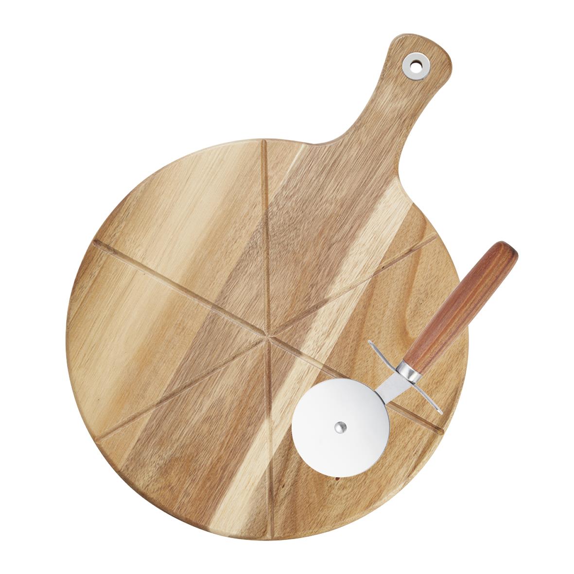Pizzaset Dorre Sade Rund Skärbräda + Pizzaskärare 88036069_1