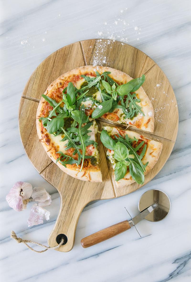 Pizzaset Dorre Sade Rund Skärbräda + Pizzaskärare 88036069_4