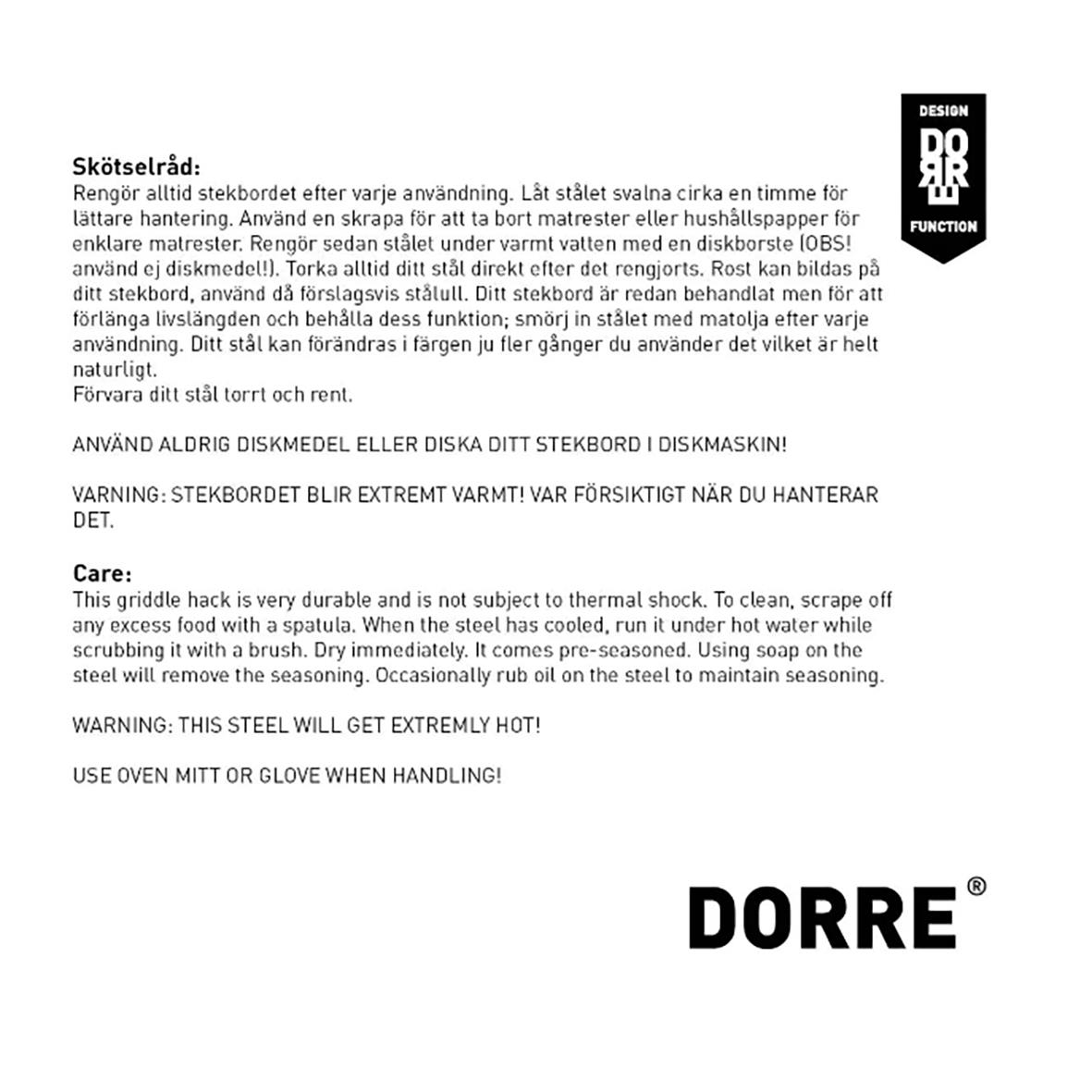 Stekbord Dorre Steffie 4mm Tjock 34x39x3,5cm 88036078_4