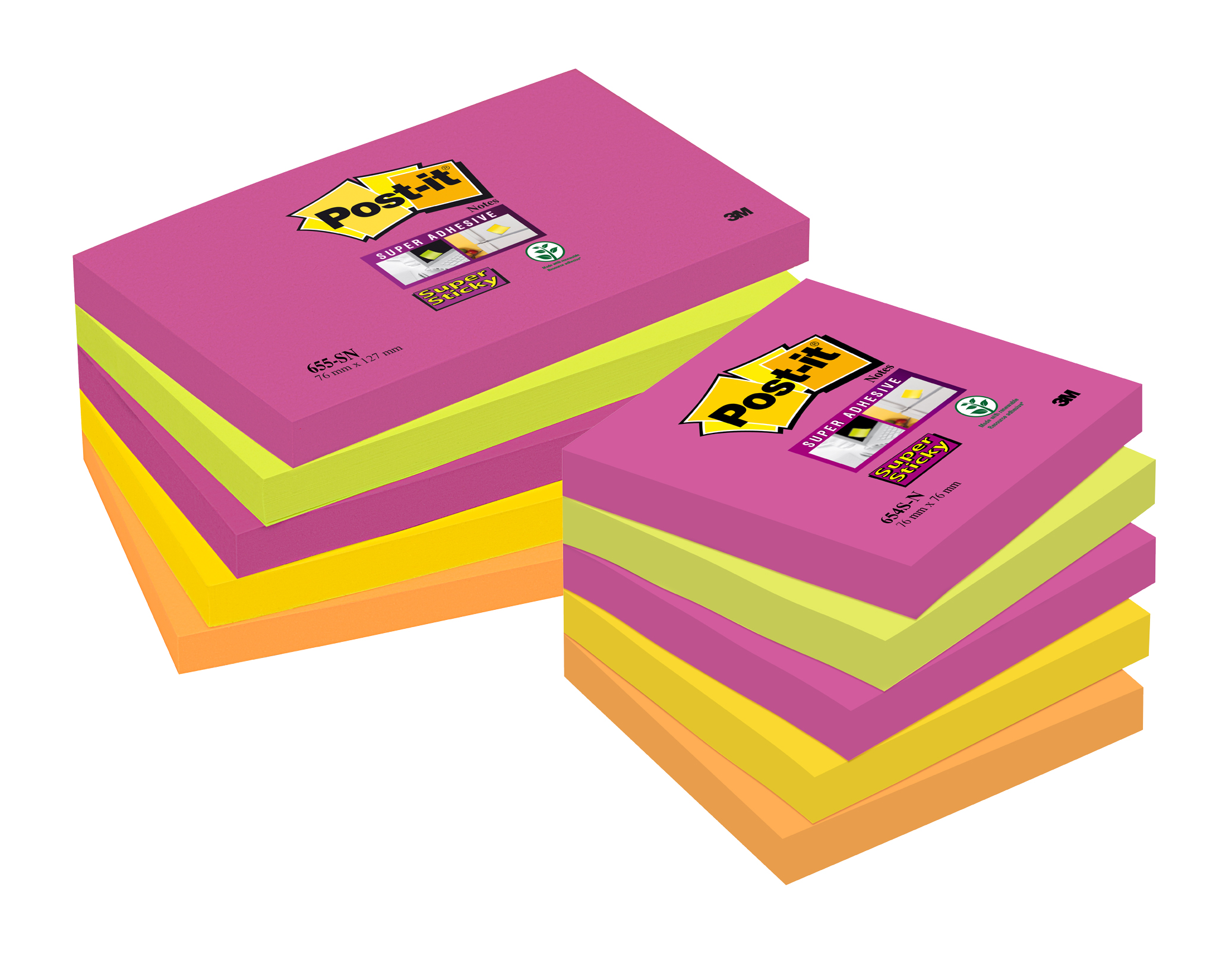 Notisar Post-it Super Sticky Cape Town 76x76mm 10110023_2