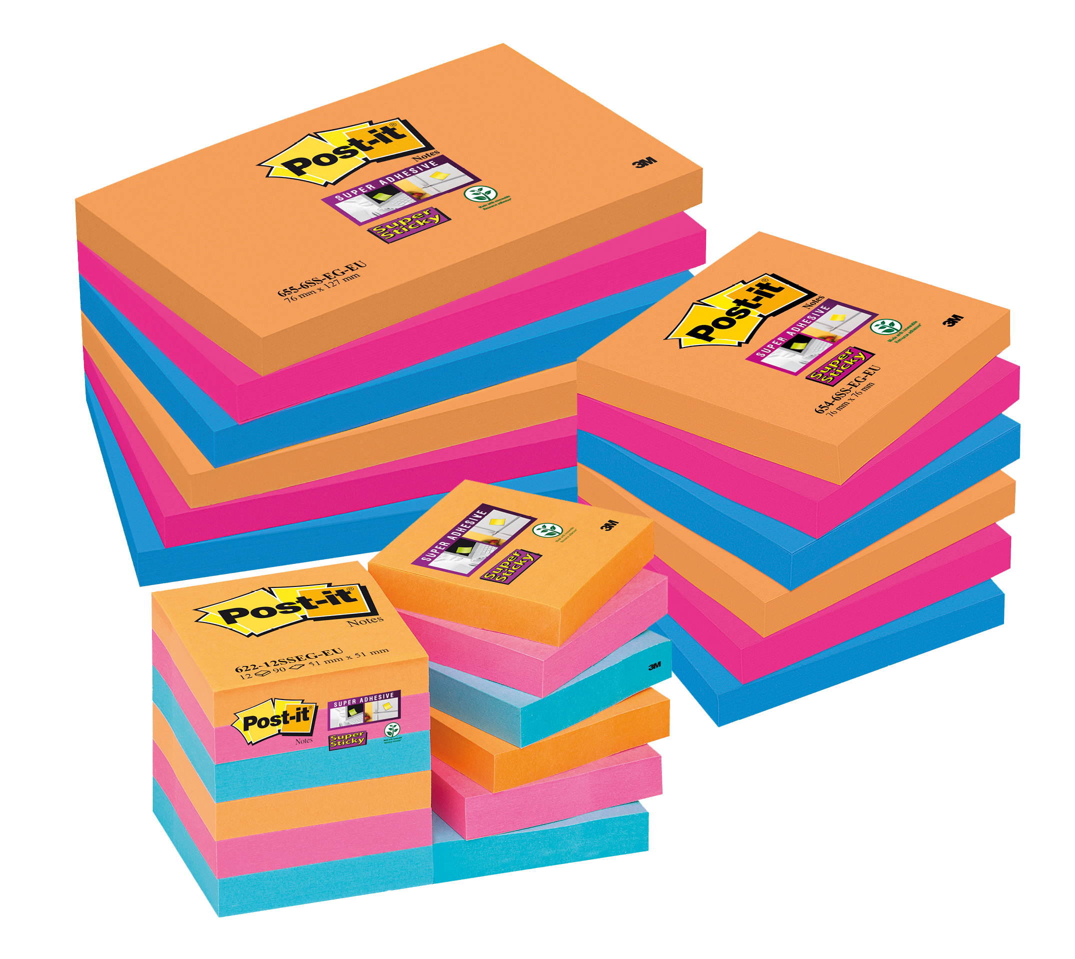 Notisar Post-it Super Sticky Bangkok 76x76mm 10110216_2