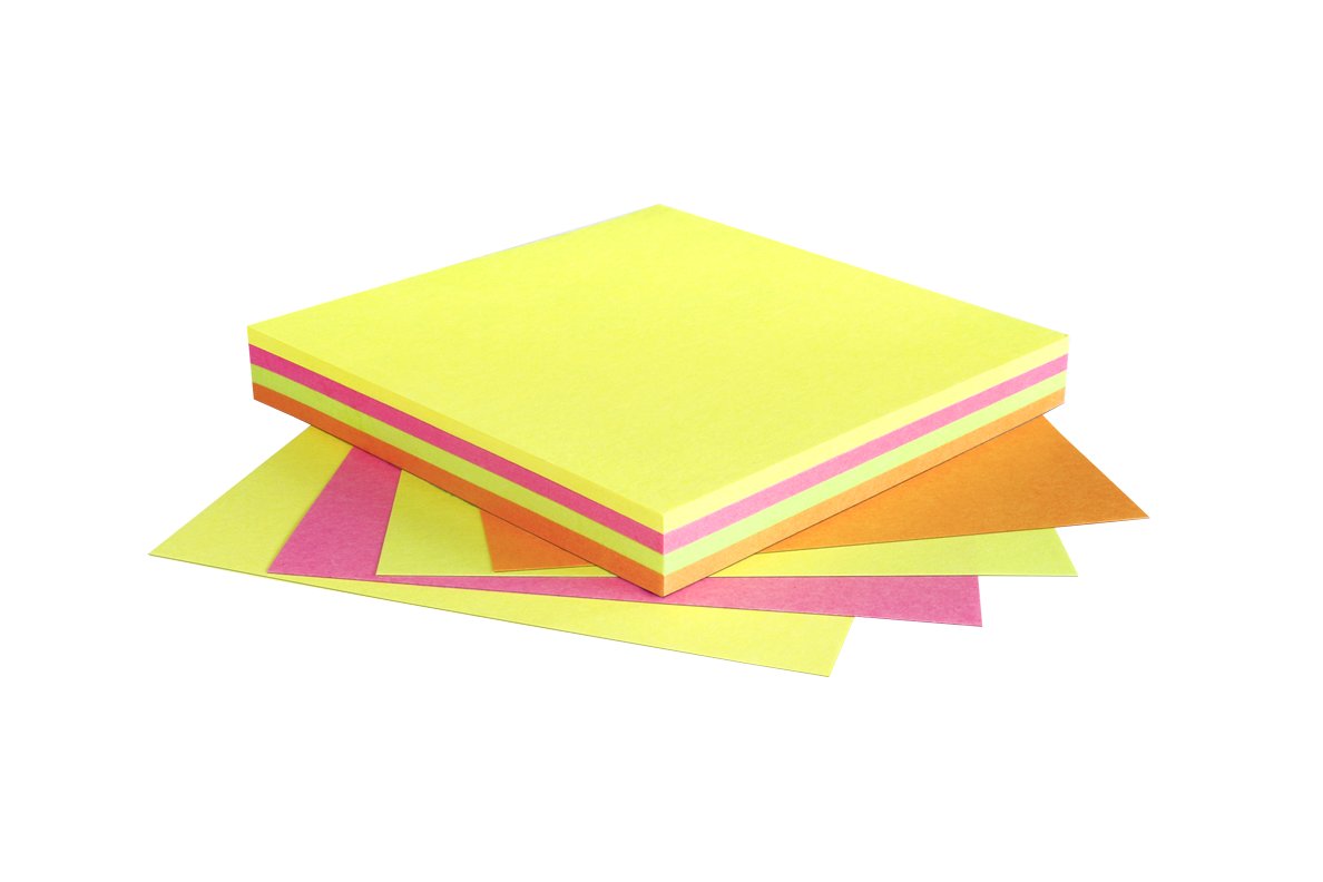 Notisar Info Notes Brilliant mix 4 färger 75x75mm 10110259_2