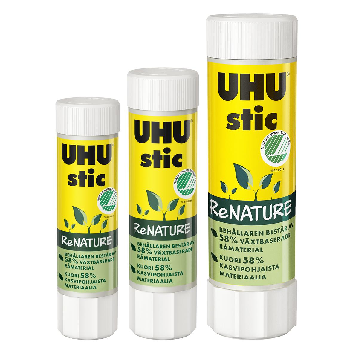 Limstift UHU ReNature Svanenmärkt 8,2g 12080157_2