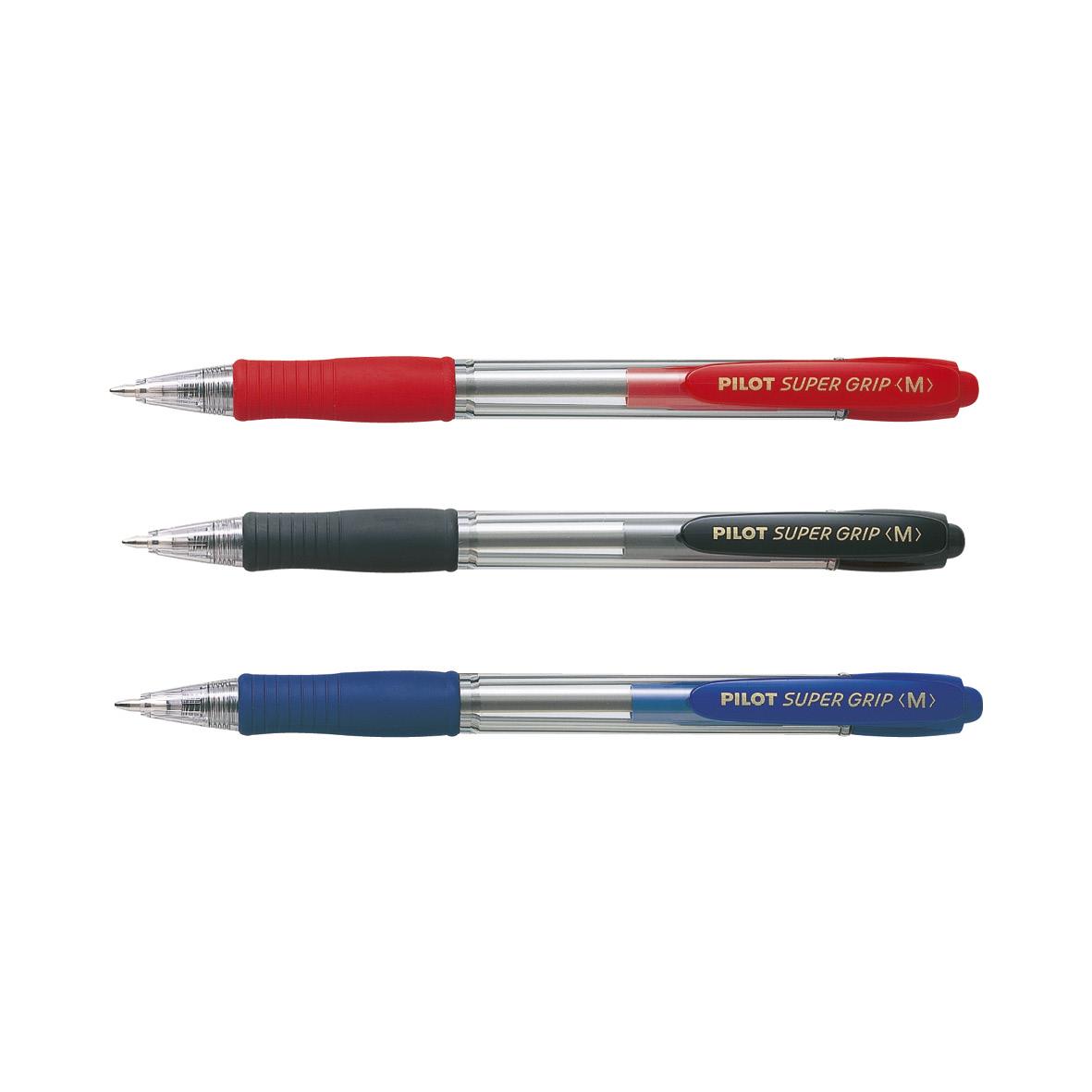 Kulspetspenna Pilot Supergrip svart medium 13060115_2