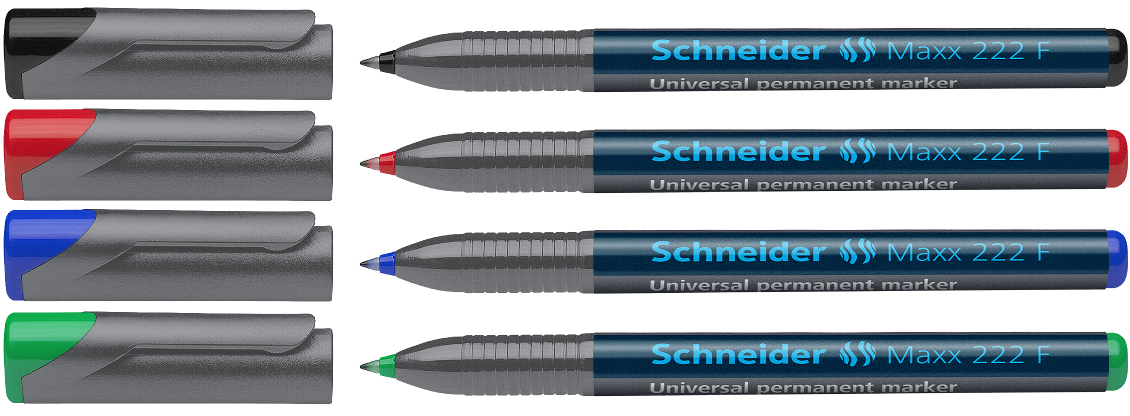Overheadpenna Schneider 222 blå fine 13110047_2