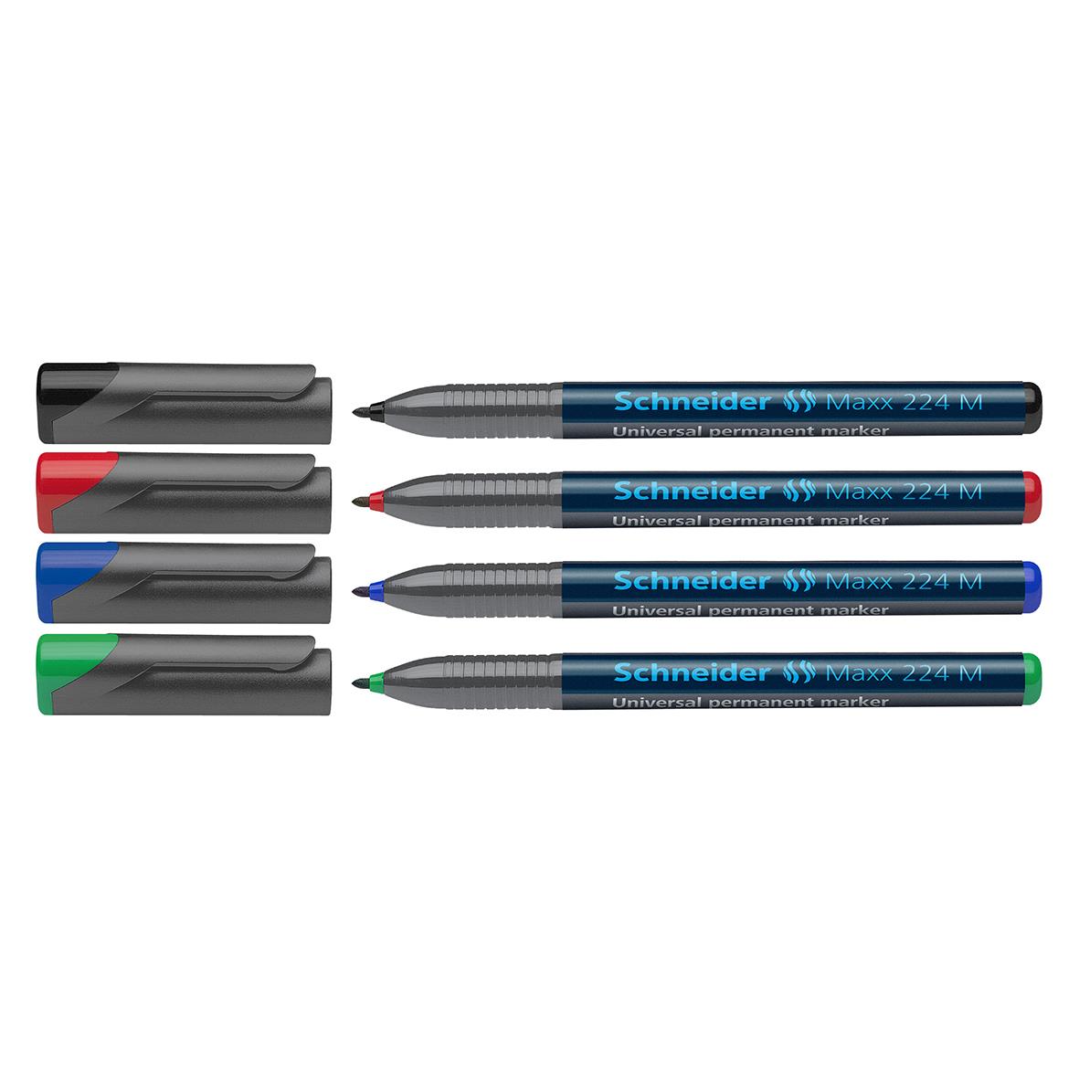 Overheadpenna Schneider 224 svart medium 13110048_2