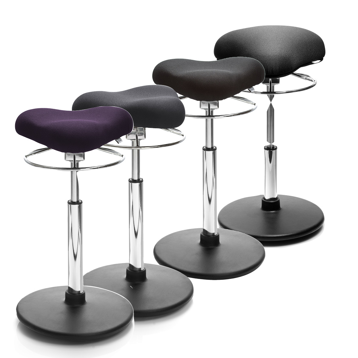 Sadelstol Officeline Point Svart 76080085_4