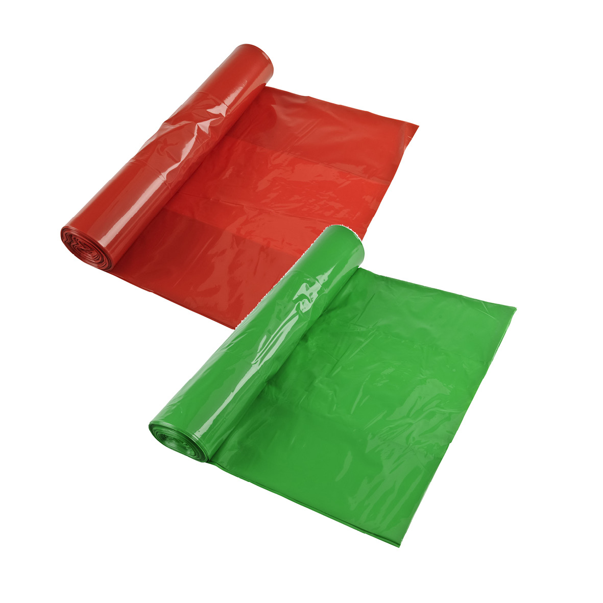 Källsorteringssäck PolyPRIMA LD 70 l röd 600x900x0.045mm 61200133_3
