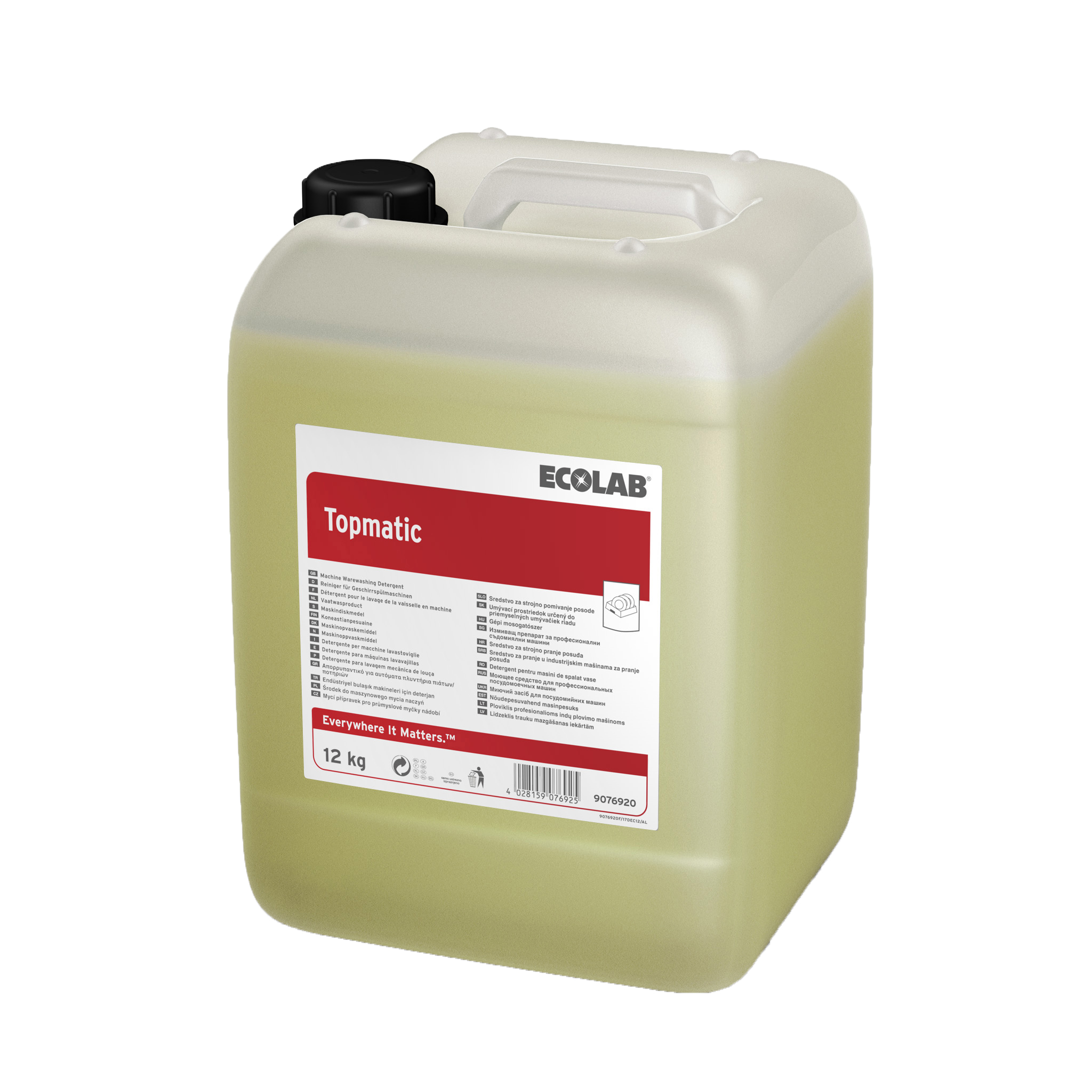 Maskindiskmedel Ecolab Topmatic 10L 52050043_2