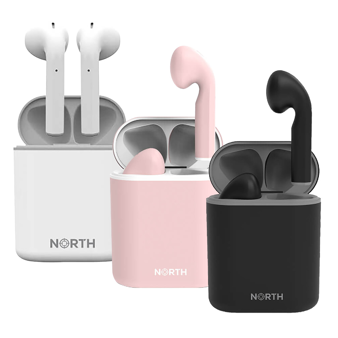 Hörlur North Touch One true wireless vit 34081014_4