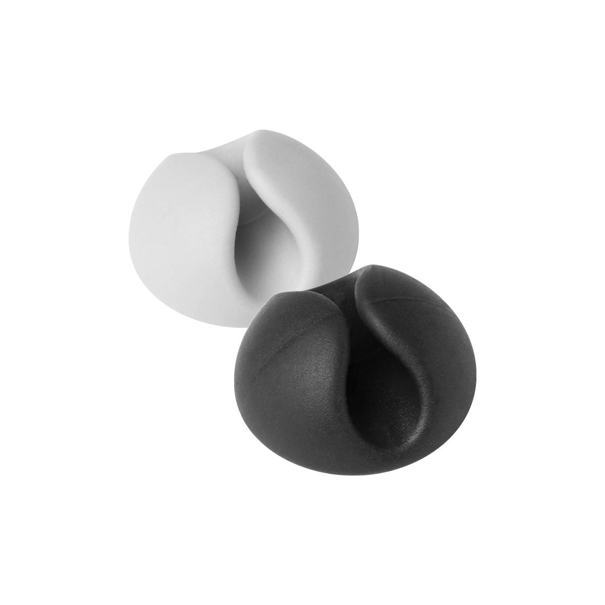 Självhäftande kabelklämma Durable Cavoline Clip 1 grafitgrå 70620260_3