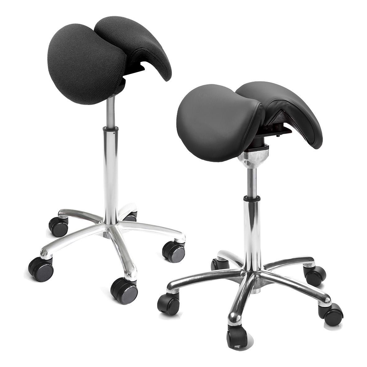 Sadelstol Officeline Polo Split Std Svart Konstläder 76080170_2